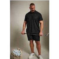 BadRhino Men's Elasticated Golf Shorts in Black | Size: 42R