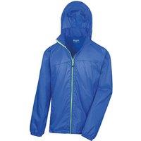 Result Men's Lightweight Packaway Jacket in Mid Blue | Size: XS