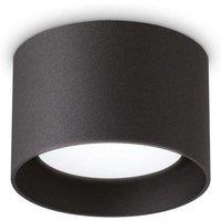 Netlighting Spike Round Surface Mounted Downlight Black