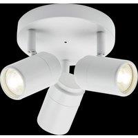 Netlighting GU10 Triple Spotlight Matt White 230V IP44 20W