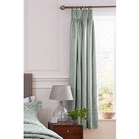 1951 'Kadir' Jacquard Curtains in Green | Size: 167 cm width x 183 cm drop