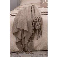 1951 'Reza' Woven Throw in Pink | Size: 130 cm x 170 cm