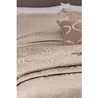 1951 'Reza' Jacquard Throw in Pink