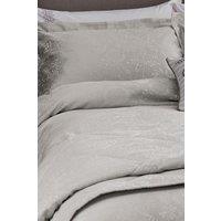1951 'Kina' Jacquard Throw in Silver