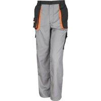 Result Men's Work-Guard Lite Trousers in Grey | Size: Medium