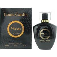 Louis Cardin Men's Phantom Eau de Parfum 100ml Spray in Black