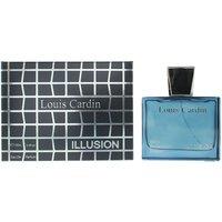 Louis Cardin Men's Illusion Eau de Parfum 100ml Spray in Blue