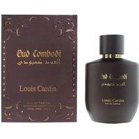 Louis Cardin Men's Oud Cambodi Eau de Parfum 100ml Spray in Brown