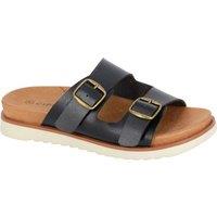 Cipriata Women's Tiberia Mule Sandals in True Black | Size: 7
