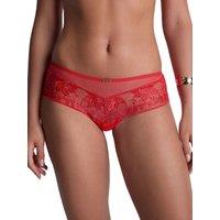 Aubade Women's Rules of Attraction Cheeky Short in Red | Size: 14
