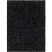 CLAIRE Shaggy Solid Color Plush Pile Area Rug