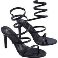 Spiral Ankle Wrap Strap High Heels Sandals