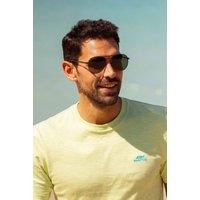Weird Fish Men's Fernando Aviator Sunglasses in Dark Grey