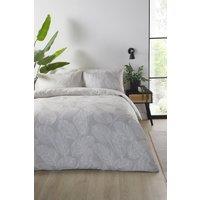 Fusion 'Matteo' Botanical Print Duvet Cover Set in Natural | Size: Super King