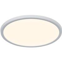 Nordlux Oja Ceiling Light White Plastic LED 3000/4000k Mains 29cm