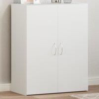 Berkfield Home File Cabinet White 60x32x77.5 cm Engineered Wood