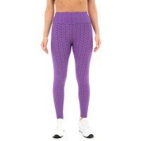 Smart Living Comfortable & Versatile Honeycomb Waffle Leggings in Purple | Size: Small
