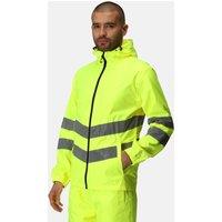Regatta Men's Hi-Vis Pro Packaway Jacket in Yellow | Size: Small