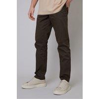 'Laurito' Cotton Regular Fit Chino Trousers with Stretch
