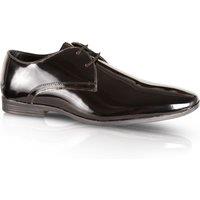 Silver Street London Men's Rowley Leather Lace-up Formal Derby Shoes in Black | Size: 9