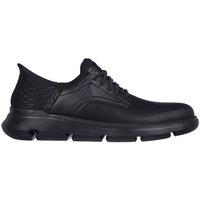 Skechers Men's Garza - Gervin Oxford Shoe in Black | Size: 11