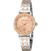 Stainless Steel Two Tone Silver & Rose Gold Color Watch