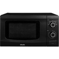 Abode 20 Litre 700W Manual Microwave with Defrost AMM2001-M in Black