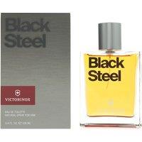 Victorinox Swiss Army Men's Black Steel Eau De Toilette 100ml Spray in Brown