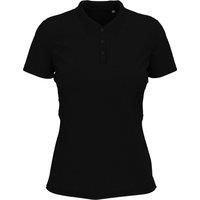 Stedman Women's Stretch Polo Shirt in Black | Size: 20