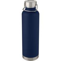 Avenue Thor Copper Plated 1L Flask in Dark Blue