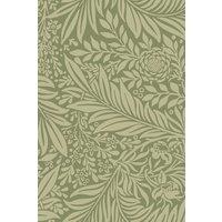 Hoopla Walls Leaf Vine Wallpaper in Olive
