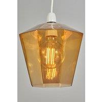 BHS Lighting Rose Easy Fit Light Shade in Amber