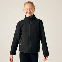 Regatta Ablaze Softshell Jacket in Jet Black | Size: 3-4 Years