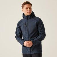 Regatta Men's 'Repeller' Hooded Softshell Jacket in Dark Navy | Size: 3XL