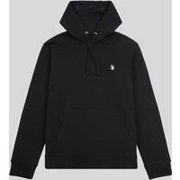 U.S. POLO ASSN. Men's Double Horsemen Loopback Hoodie in Black | Size: XL