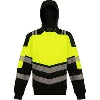 Regatta Men's Hi-Vis X-PRO Overhead Hoodie in Yellow | Size: Small