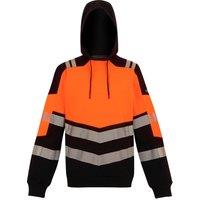 Regatta Men's Hi-Vis X-PRO Overhead Hoodie in Orange | Size: 4XL