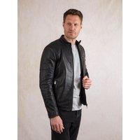 Lakeland Leather Men's 'Scafell' Leather Jacket in Black | Size: 42