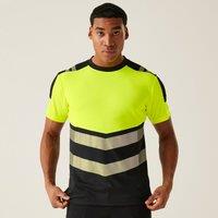 Regatta Men's Hi-Vis X-PRO T-Shirt in Bright Yellow | Size: 3XL