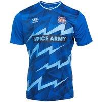 Umbro Men's Culture Clash Red Bull Jersey in Blue | Size: Medium