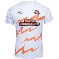 Umbro Men's Culture Clash Red Bull Jersey in Off-White | Size: XL