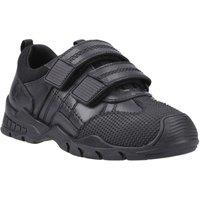 Hush Puppies Men's Tristen Touch Fastening Junior in Black | Size: 2
