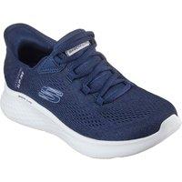 Skechers Women's Skech-Lite Pro Natural Trainer in Navy | Size: 3