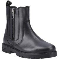 Hush Puppies Women's Liana Zip Boot Senior in Black | Size: 7