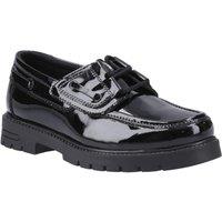 Hush Puppies Women's Lucy Patent Junior in Black | Size: 2