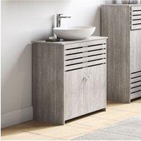 Wooden Freestanding Bathroom Under Sink Storage Cabinet
