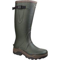 Cotswold 'Compass' Rubber Wellington Boots in Green | Size: 8