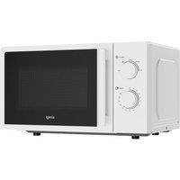 Igenix Manual Microwave, 20 Litre, 800 Watt in White