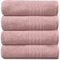 GAVENO CAVAILIA 4 Pack Hampton Towel in Pink