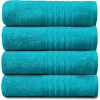 GAVENO CAVAILIA 4 Pack Hampton Towel in Teal